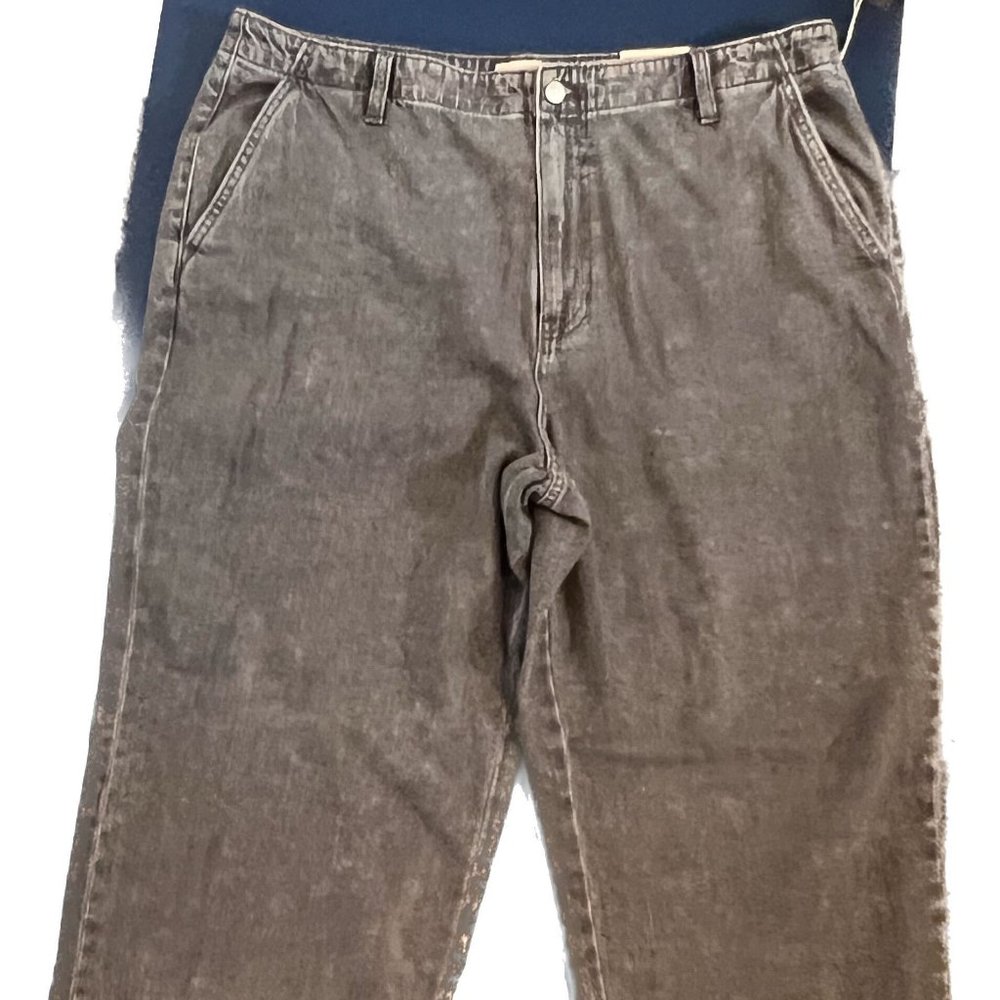 Universal Thread Distressed Black Relaxed Straight Jeans